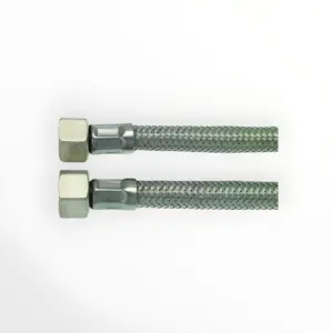Dovodno crevo pancirno ø 3/8" Fc x Fc 500 mm